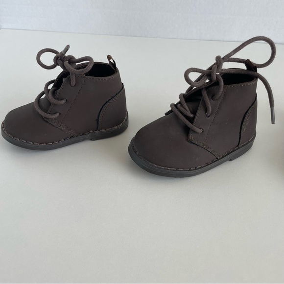 OshKosh B'Gosh | Gymboree Infant Shoes Sandals Bundle (2) Brown Size 3 - Picture 9 of 12